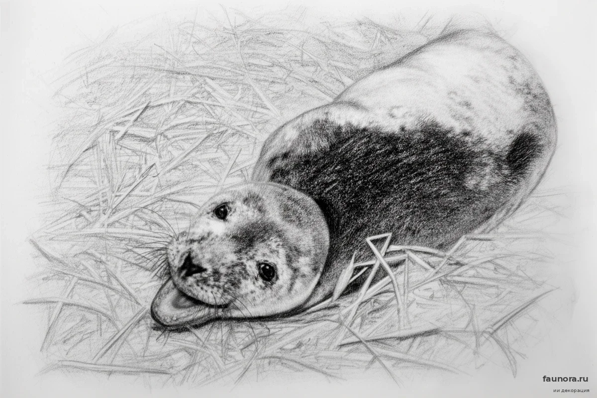 Сбежал от квадроциклов, но вернулся: за жизнь тюлененка из Лебяжьего борются в Петербурге