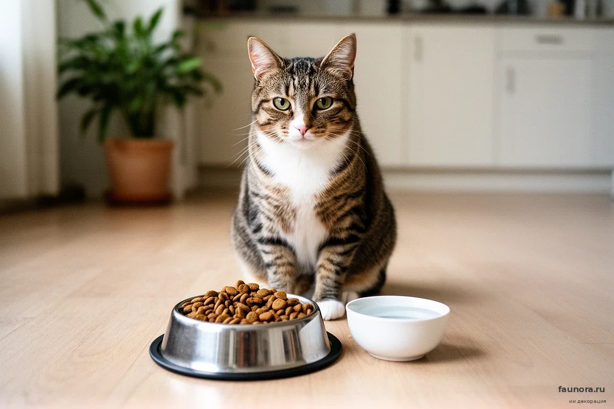 Ученые из Иватэ выяснили, почему кошки бросают еду, даже если они голодны