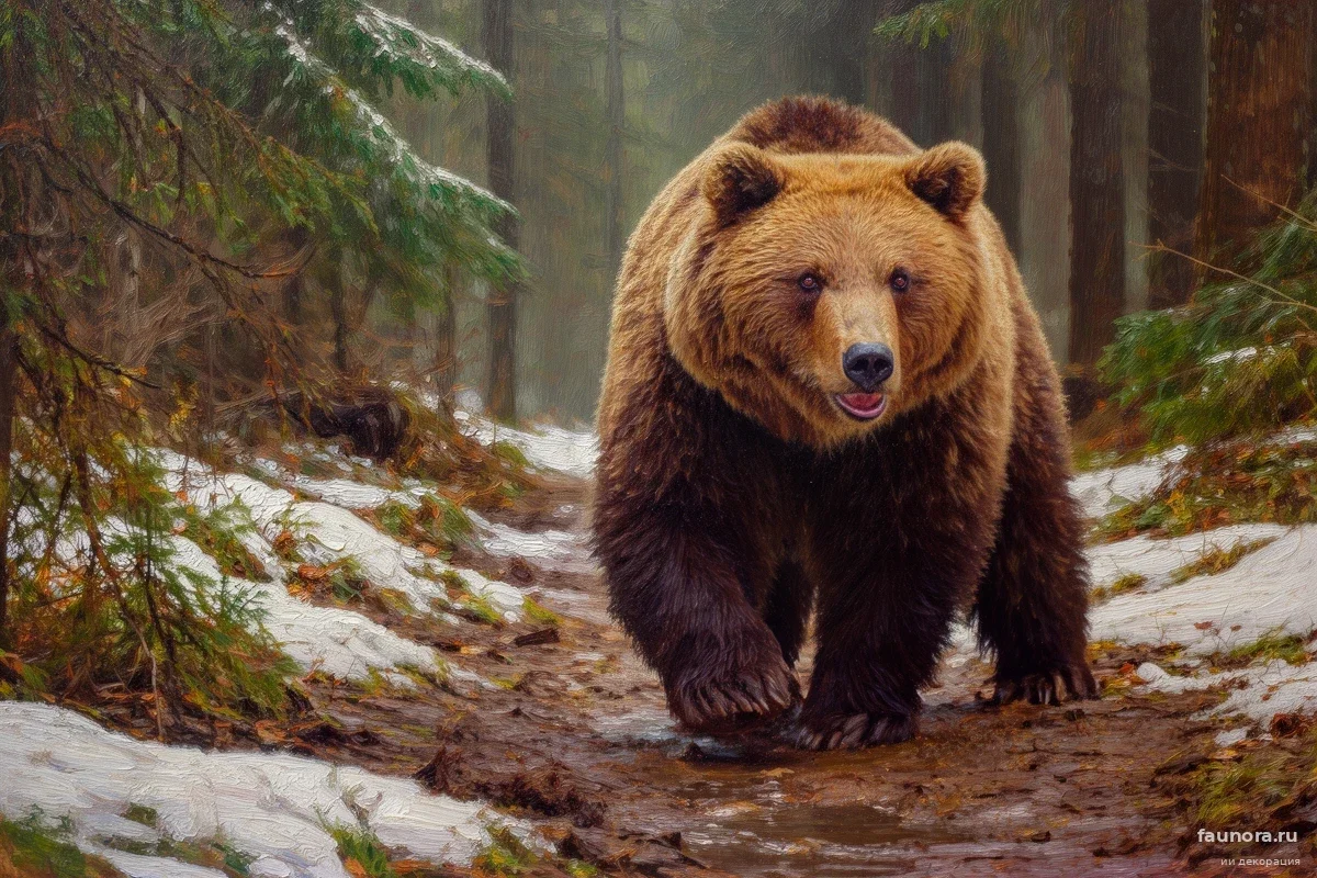 Ульяновские медведи вышли из спячки раньше срока: названы две зоны особого риска