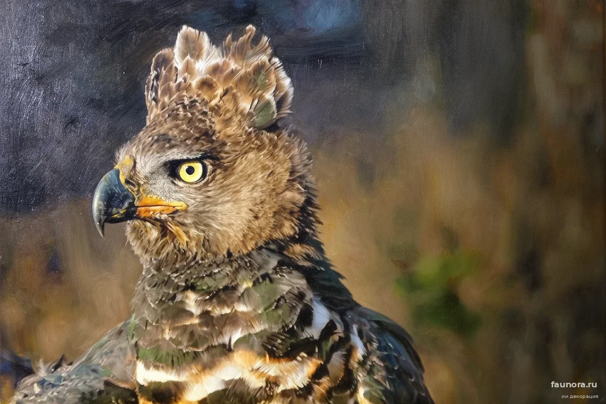 Пяти килограммов мощи хватает для зверя в 40 кг: как африканский орел ломает хребты кабанам